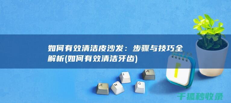 如何有效清洁皮沙发：步骤与技巧全解析 (如何有效清洁牙齿)