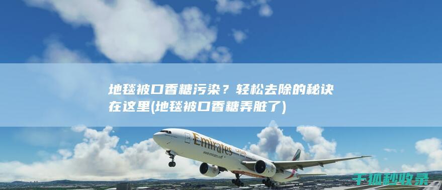 地毯被口香糖污染？轻松去除的秘诀在这里 (地毯被口香糖弄脏了)