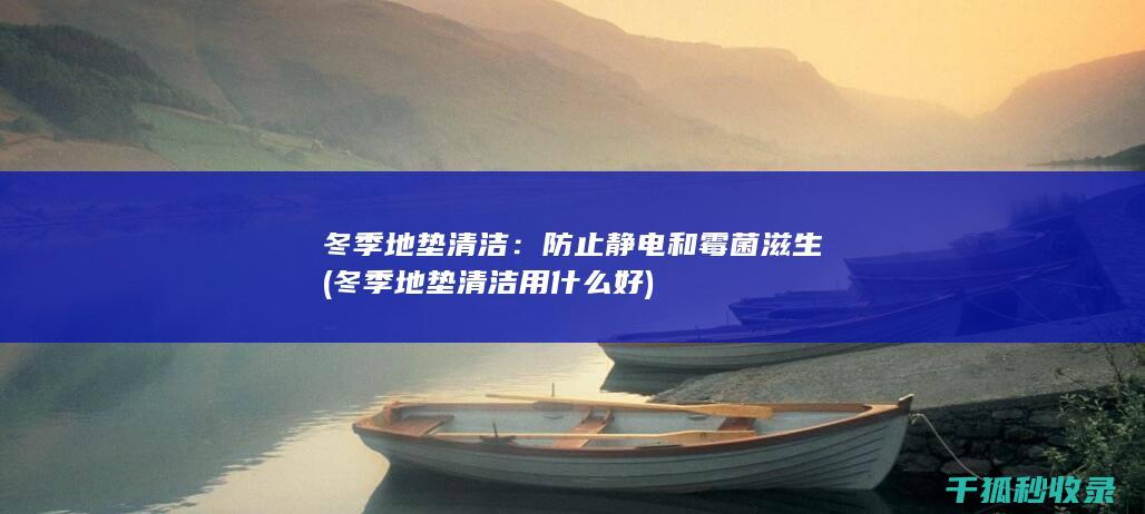 冬季地垫清洁：防止静电和霉菌滋生 (冬季地垫清洁用什么好)