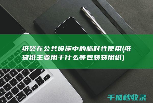 纸袋在公共设施中的临时性使用 (纸袋纸主要用于什么等包装袋用纸)