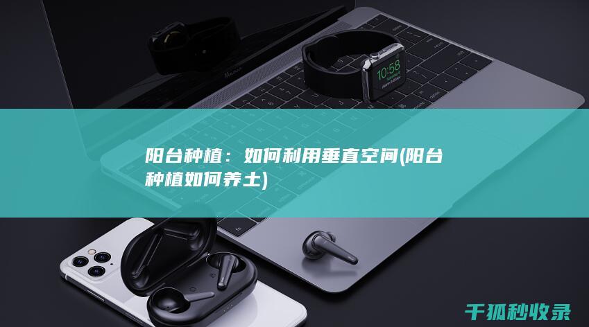 阳台种植：如何利用垂直空间 (阳台种植如何养土)