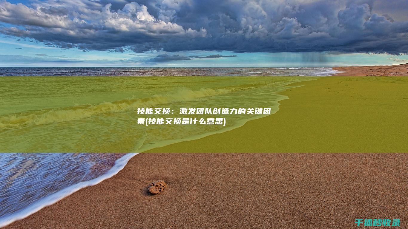 技能交换：激发团队创造力的关键因素 (技能交换是什么意思)