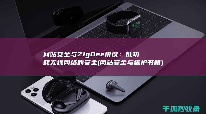 网站安全与ZigBee协议：低功耗无线网络的安全 (网站安全与维护书籍)