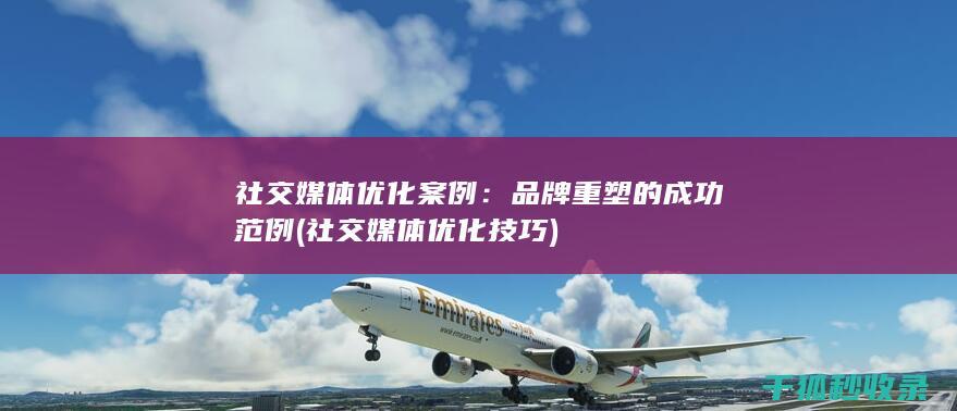社交媒体优化案例：品牌重塑的成功范例 (社交媒体优化技巧)
