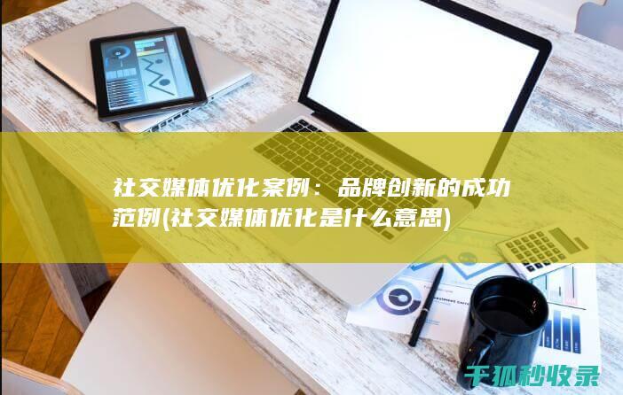 社交媒体优化案例：品牌创新的成功范例 (社交媒体优化是什么意思)