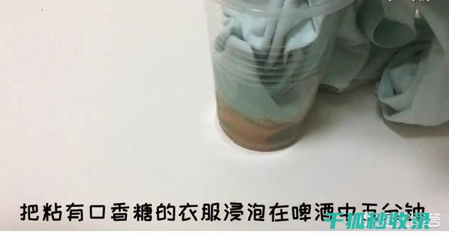 清除口香糖污渍：从基础到进阶的全面教程 (清除口香糖污渍)