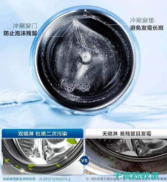 洗衣机胶圈有霉斑？教你几个清洁小窍门 (洗衣机胶圈有个孔图解)